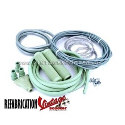 Kit transmissions & caoutchoucs Vert Vespa ACMA 1952-54